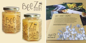 Beeza Honey Packaging by Muffinman Studios