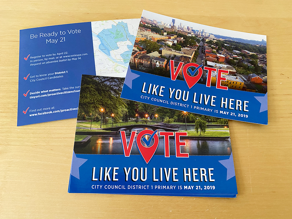 Vote Like You Live Here Campaign by Muffinman Studios